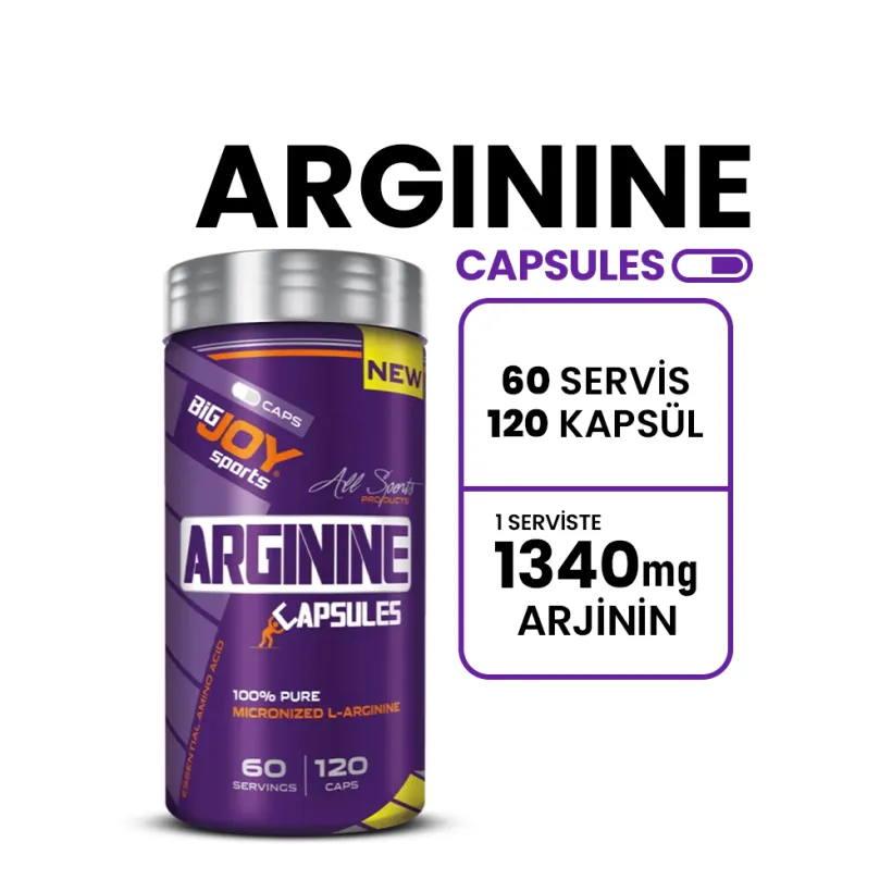 Bigjoy Arginine 120 Kapsül