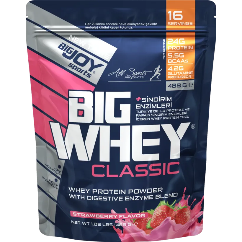Bigjoy Doypack BIGWHEY Whey Protein 488g 16 Servis