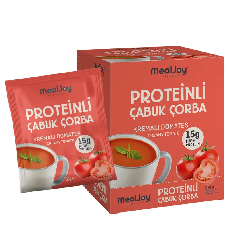 Mealjoy Yüksek Proteinli Çorba 36g x 12 Adet