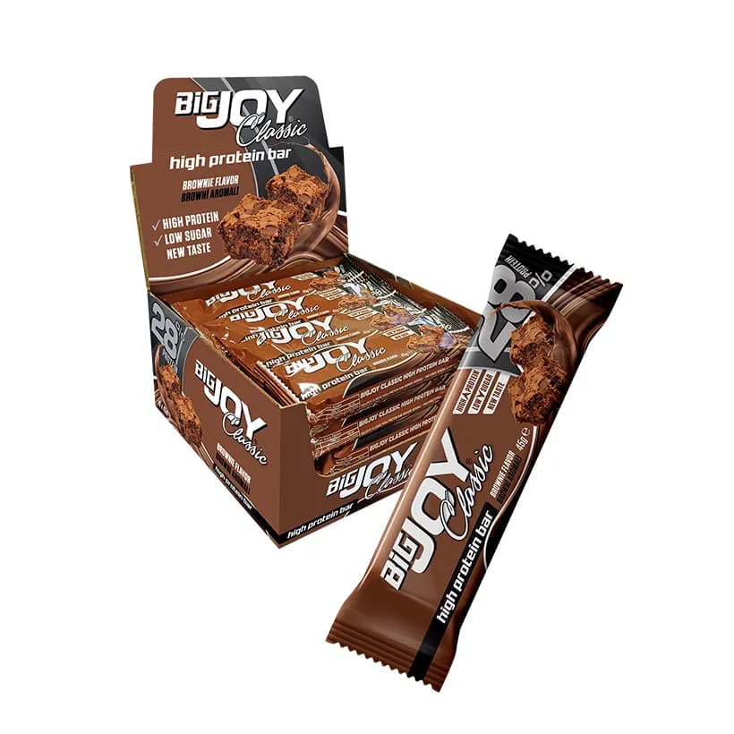 Bigjoy Classic High Protein Bar 45g x 16 Adet